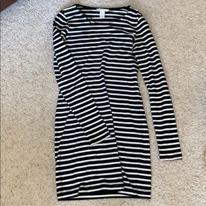 H&M strip dress